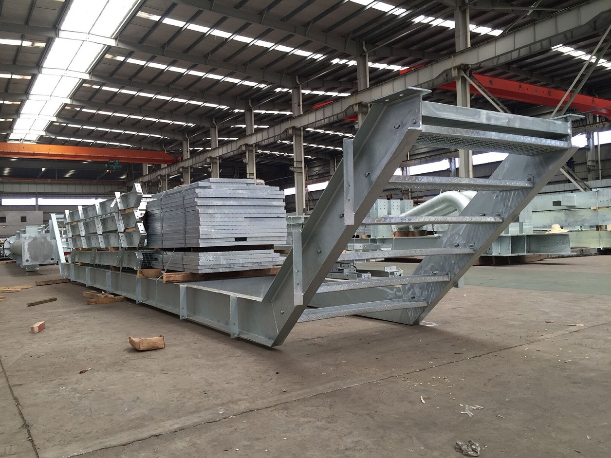 Hot dip Galvanizing for industrial support